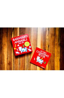 Image of THE BARNYARD ANIMALS BOX SET: MY FIRST BOARD BOOK LIBRARY (BARNYARD BASICS)