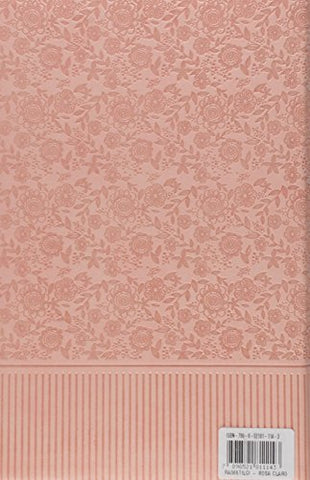 Image of Biblia Em Portugués RA065TILG Tapa Imitación Cuero Rosa Claro Índice Digital