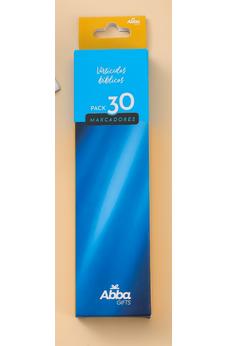 Image of Pack 30 marcadores de libro en caja de cartón. Yo soy la luz del mundo