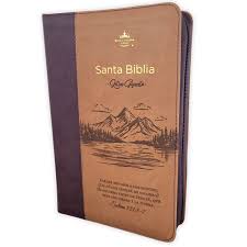 Image of Biblia RVR 1960 Letra Gigante Tamaño Manual Montes Símil Piel