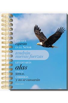 Image of Libreta de Anillas con Elásico Los que Esperan el Señor