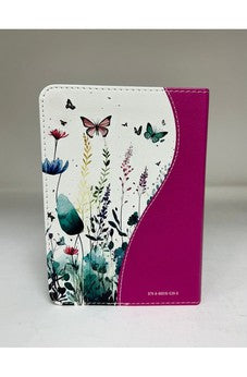 Image of Biblia RVR 1960 Bolsillo Lila Símil Piel