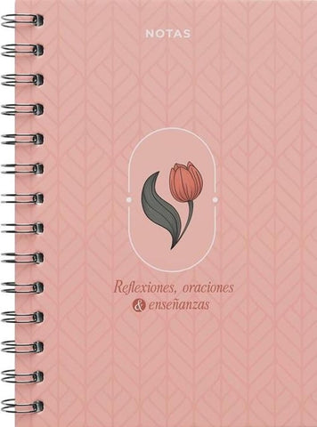 Image of Libretas Reflexiones Oraciones y Enseñanzas Rosa