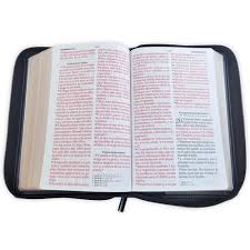 Image of Biblia RVR 1960 Letra Gigante Tamaño Manual Esforzaos Símil Piel