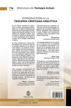 Introducción a la Teología Cristiana Analítica