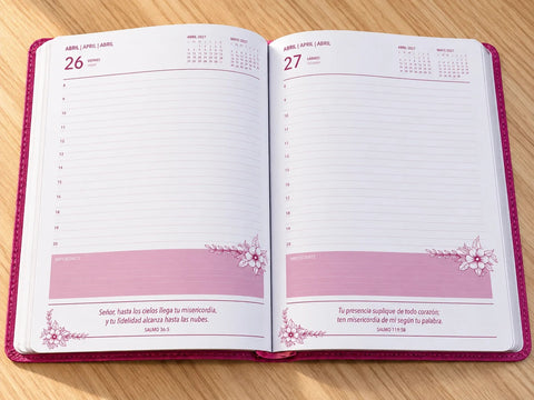 Image of Agenda Ejecutiva NPD 2027 Rosa