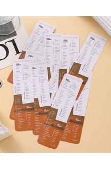 Image of Pack 30 marcadores de libro en caja de cartón. Libros de la Biblia