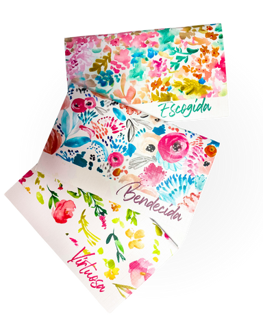 Image of Libreta Set de 3 Acuarela