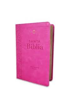Image of Biblia RVR 1960 Letra Gigante Rosa Símil Piel