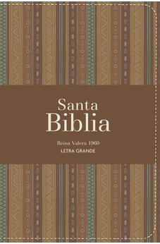 Image of Biblia RVR 1960 Compacta Letra Grande 11 puntos Símil Piel Andina Marrón Café