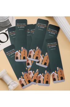 Image of Pack 30 marcadores de libro en caja de cartón. Yo y mi casa