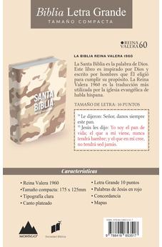 Biblia RVR 1960 Compacta Símil Piel Camuflaje Desierto