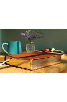 Image of Flourish: The NIV Bible for Women, Leathersoft, Brown, Comfort Print