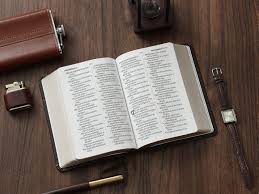 Image of Biblia RVR 1960 Letra Grande Tamaño Manual Neoclassic Café Oscuro Símil Piel