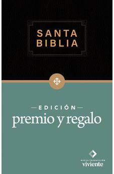 Image of Biblia NTV Edición Premio y Regalo Vinil Negro Letra Roja