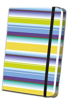 Image of Diario de Tela a Rayas Gruesas