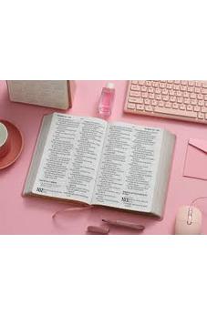Image of Biblia RVR 1960 Letra Súper GiganteTapa dura Rosa Manual