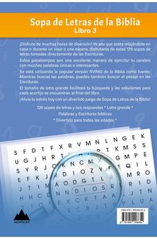 Sopa de Letras de la Biblia Letra Grande: Libro 3