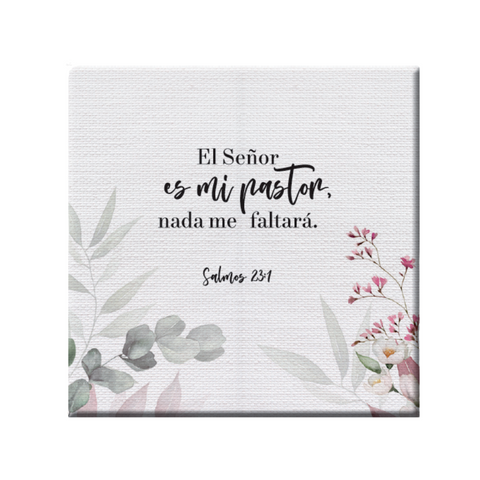 Image of Cuadro Canva: (11.80x11.80) El Señor es mi Pastor