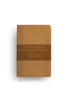 Biblia RVR 2020 Ultrafina Marrón Greca Símil Piel