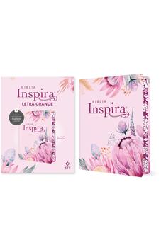 Image of Biblia NTV Inspira Letra Grande con Filament Símil Piel Primaveral