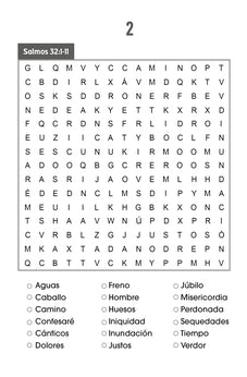 Sopa de Letras de la Biblia Letra Grande Libro 2