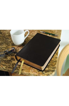 Image of KJV, Thompson Chain-Reference Bible, European Bonded Leather, Black, Red Letter, Comfort Print