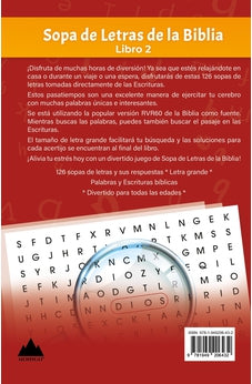 Sopa de Letras de la Biblia Letra Grande Libro 2