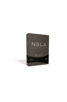 Image of Biblia NBLA Ultrafina Letra Grande Colección Premier Piel de Cabra Negra