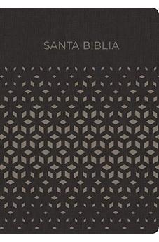 Image of Biblia RVR 1960 para Regalos y Premios Negro Plata Símil Piel