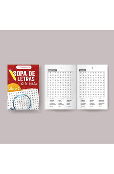 Sopa de Letras de la Biblia Letra Grande Libro 2
