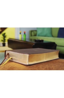 Image of KJV, Thompson Chain-Reference Bible, Large Print, Leathersoft, Brown, Red Letter, Comfort Print