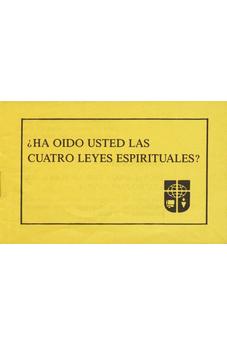 Cuatro Leyes Espirituales: Folleto