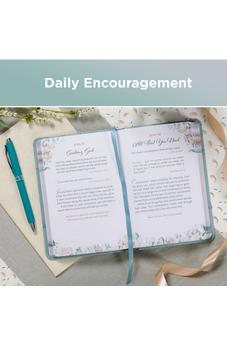 THE LORD IS MY SHEPHERD DEVOTIONAL, 366 REFLECTIONS ON GOD'S GOODNESS AND GRACE, TEAL FAUX LEATHER