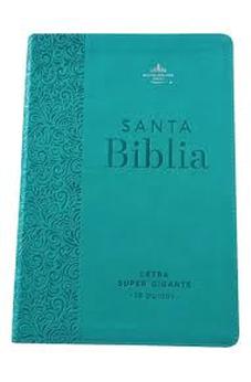Biblia RVR 1960  Letra Súper Gigante 065c Héroes SÍmil Piel Rosa Rosa con Cierre Manual