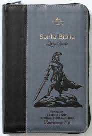 Image of Biblia RVR 1960 Letra Gigante Tamaño Manual Esforzaos Símil Piel