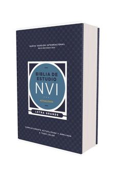Biblia NVI de Estudio Letra Grande Tapa Dura