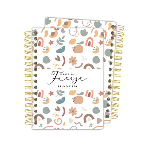 Libreta Journal: Eres mi Fuerza