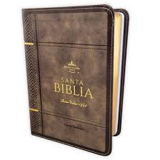 Biblia RVR 1960 Letra Grande Tamaño Manual Neoclassic Mokka Símil Piel