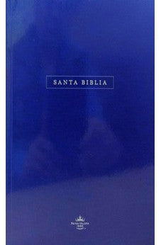 Biblia RVR 1960 Letra Grande Rustica Azul