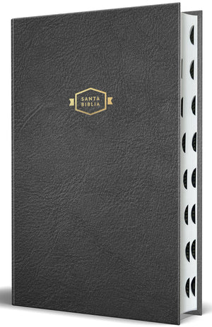 Biblia RVR 1960 para Regalos y Premios Tapa Dura Negra Índice