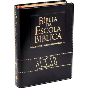 Bíblia Em Portugués da Escola Bíblica Capa Preta