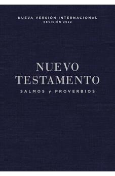 Biblia NVI Nuevo Testamento Bolsillo Azul Añil Rústica