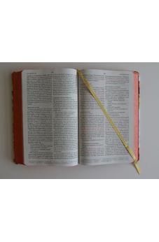Image of Biblia RVR 1960 Letra Grande Tamaño Manual Flores Rosadas Tapa Dura