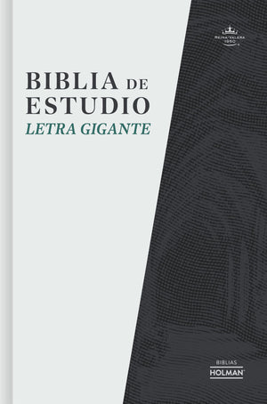 Biblia RVR 1960 De Estudio Letra Gigante Tapa Dura