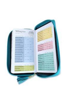 Image of Biblia RVR 1960 Chequera Turquesa Símil Piel con Índice y Cierre