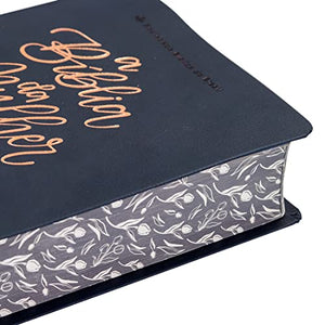 Biblia Em Portugués NAA da Mulher Biblia de La Mujer Nueva Edición Nueva Almeida Nova Edicao Capa Azul Marinho