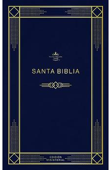 Biblia RVR 1960 Económica Azul Oscuro Rústica