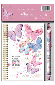 Pack Libreta Anillas con Bolígrafo
