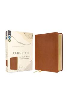 Flourish: The NIV Bible for Women, Leathersoft, Brown, Comfort Print